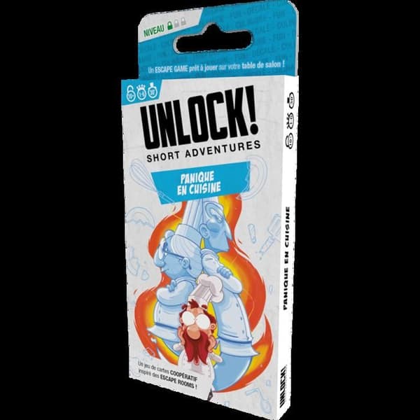 Pack scenario ASMODEE Unlock! Kortäventyr Panik i köket