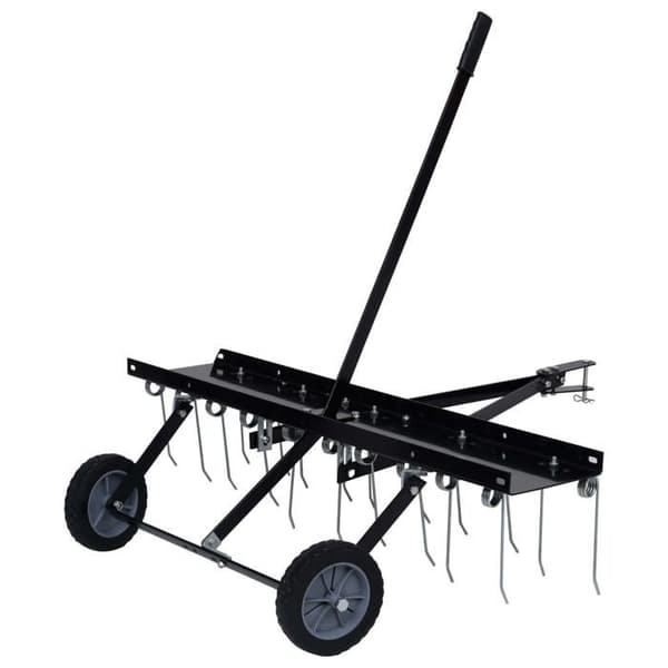 Scarifier - vidaXL - 100 cm - Stål - 20 tänder - Motoriserad
