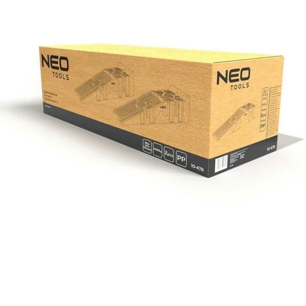 Lastningsramp - NEO TOOLS - TOP-10-478 - 2 stycken - Polypropen - 3000kg max