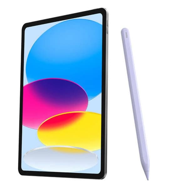 Stylet - BASEUS - Smooth Writing 2 Serie - Aktiv - Kapacitiv - Lila