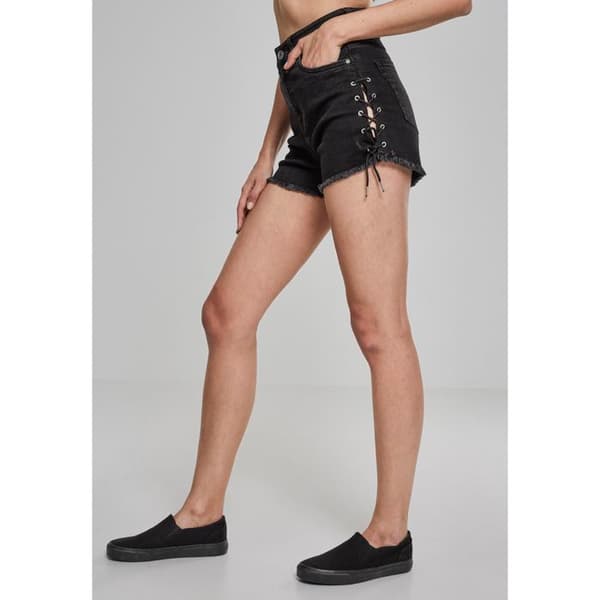Urban Classic midja denimshorts för kvinnor