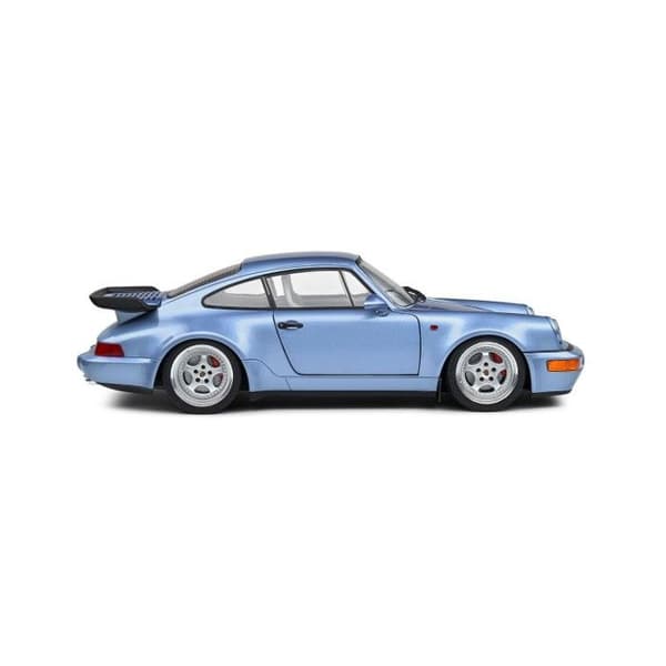 Samlarbil - SOLIDO - PORSCHE 911 (964) Turbo - Blå - 1/18 - 1990