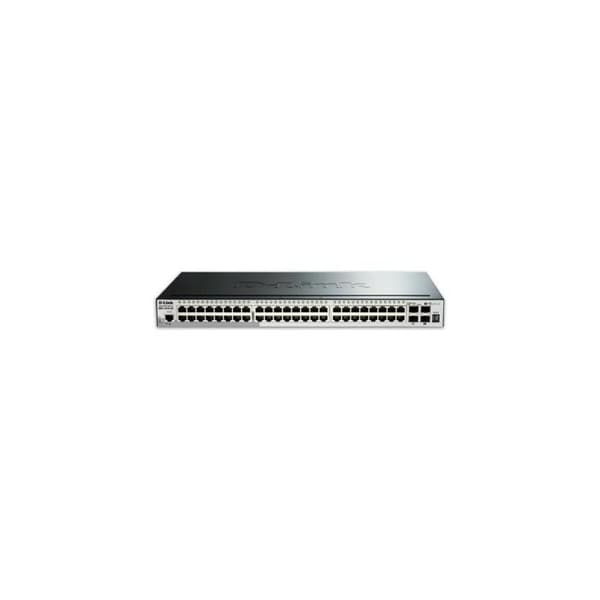 NÄTVERK, Switch, Fristående Switch, D-Link 52 Pin Gigabit Stackable Smart Switch Specifikationer Portar