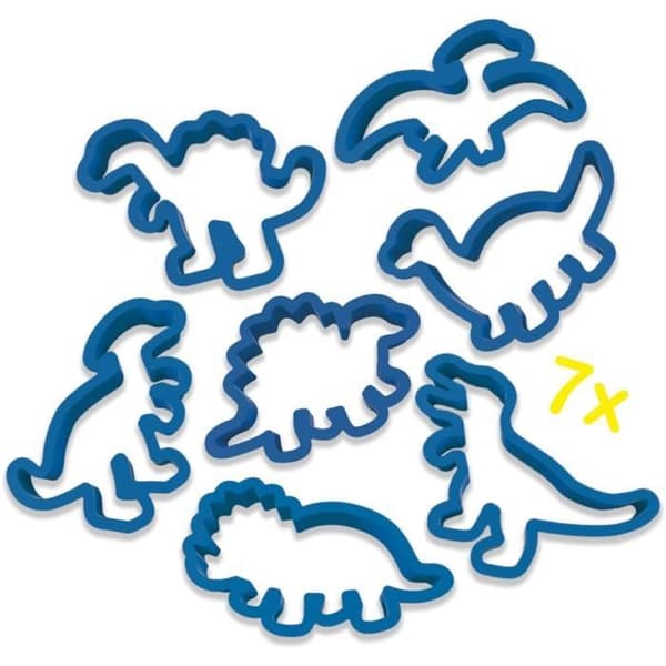 Modellera - SES CREATIVE - Mega kit dinosaurier - Med formar