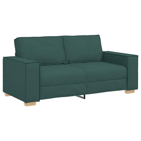 Kanal 2 platser Mörkgrön 140 cm Tyg