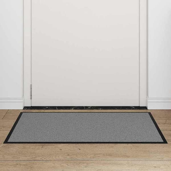 vidaXL Dörrmatta grå 60x90 cm 4105635