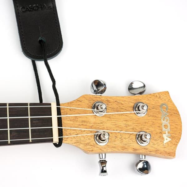 Cascha HH 2204 nylonukuleleband svart