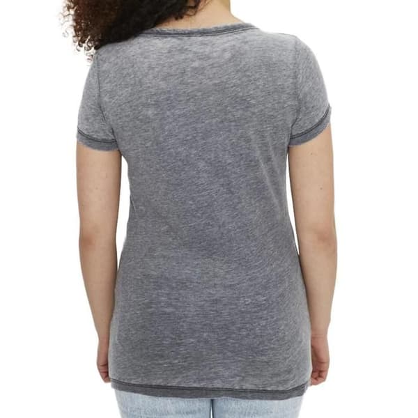 T-shirt dam - ONLY - onlwrongly s/s cs jrs - Grå - Korta ärmar - Rundad hals