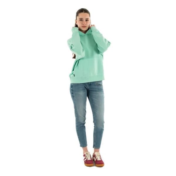 Sweat superdry essential logo 2md spearmint ljusgrön