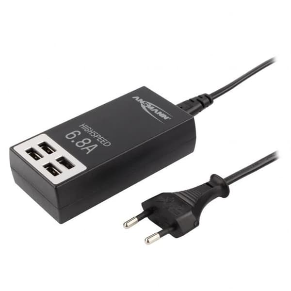 Ansmann USB-laddare Hög Hastighet 6,8 A 1001-0032