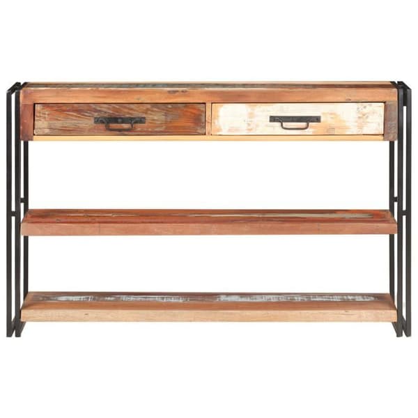 vidaXL Buffé 120x30x75 cm Återvunnet trä 321804