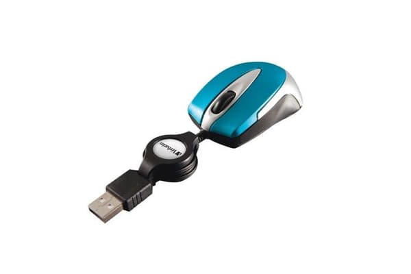 Optisk Mus - VERBATIM - 49022 - USB - Mini - Blå