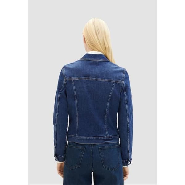 Jeansjacka TOM TAILOR för kvinnor - regular fit - design i Bio-Cotton Rinsed