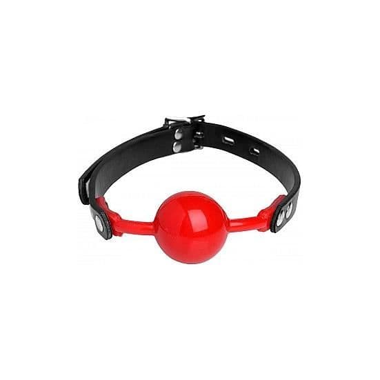 Hush Gag Silikon Comfort Ball Gag - Röd