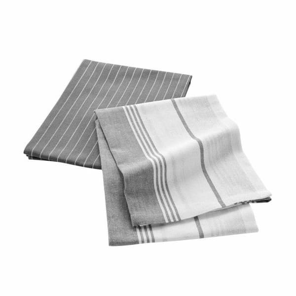 Set med 2 kökshanddukar "Grand Chef" 50x70cm Grå