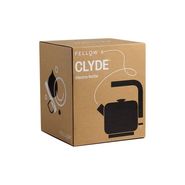 Fellow Clyde Kettle Svart Silikon Rostfritt Stål 1,5 L
