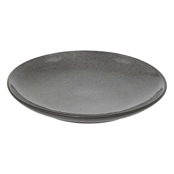 Set med 6 Desserttallrikar "Diane" 21cm Mörkgrå