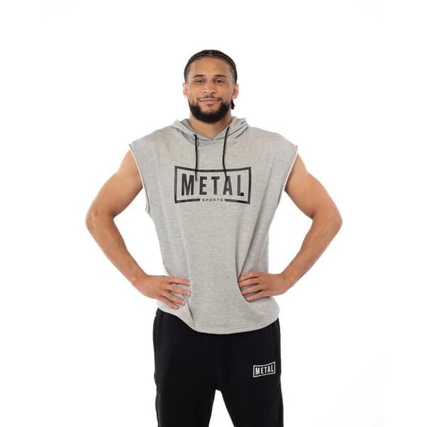 Metal Boxe hoodie - grå