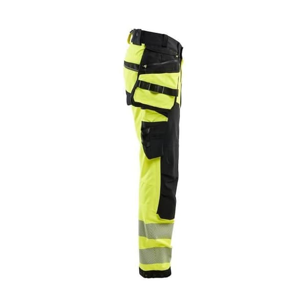Blaklader 4D stretch arbetsbyxor med hög synlighet