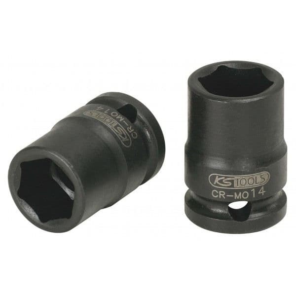 KS 3-8" 6-punkts slaghylsa, 21 mm KS TOOLS