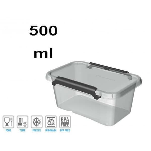 Rektangulär behållare Enkel Box 1122 0,5l