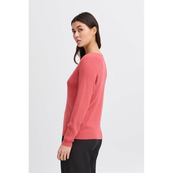 Pullover med V-ringning för kvinnor Ichi Boston