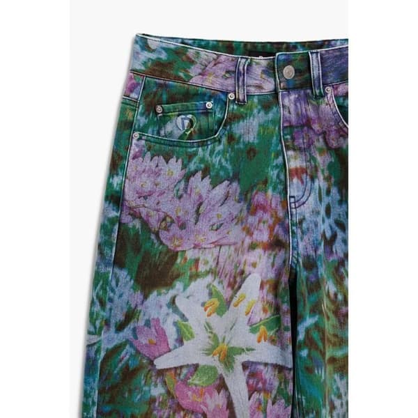 Desigual Beetle damjeans - grön