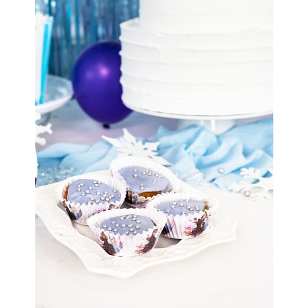 25 Pappersformar för cupcakes Frost 5 x 3 cm