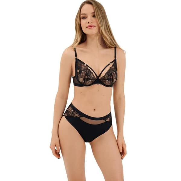 Shorty dam Lisca Sympathy - svart