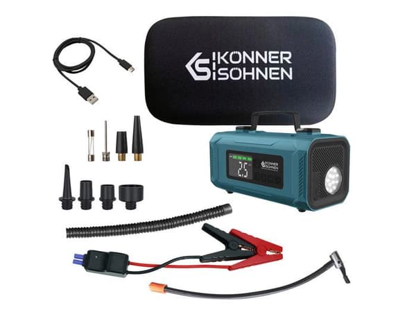 Startmotor med batterikompressor KS JSP-2000