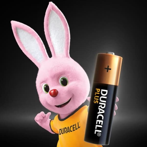 Duracell Plus AA alkaliska batterier, 1,5V LR6 MN1500, 24-pack