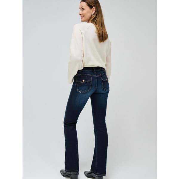 Jeansbyxor Wonder bootcut mörk tvätt - Salsa