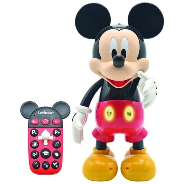 Interaktiv tvåspråkig robot Mickey på engelska/franska