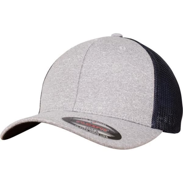 Flexfit Melange Mesh Stretch Cap - Svart - Vuxen - Herr