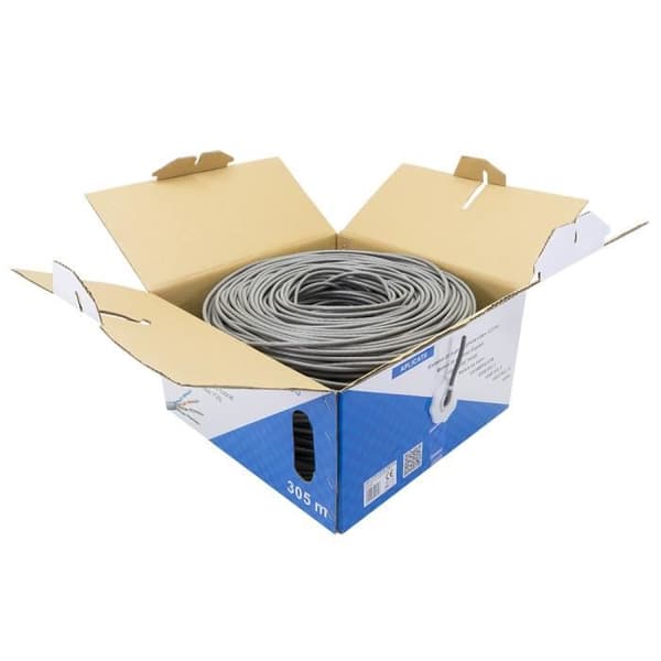 Ethernet/LAN-kabel - PNI - U06 - Cat6e - 305 m - 10 Gbit/s