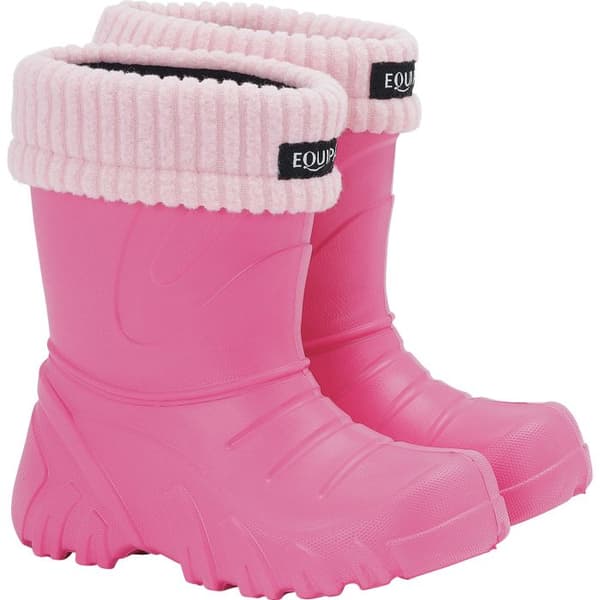 Ridskor babyflicka Equipage New Panda - rosa
