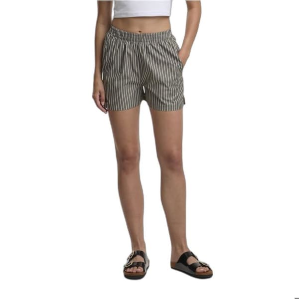 Kort dam Urban Classics randig
