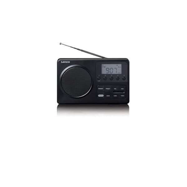 Bärbar högtalare - Lenco - MPR-035 - Bluetooth - USB - Svart
