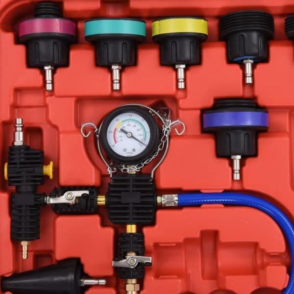 vidaXL Radiatortrycktestare Kit 28 delar