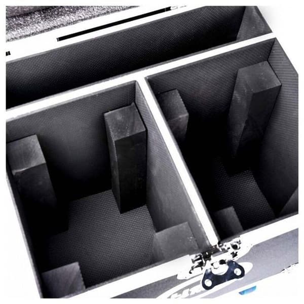 Utomhusprojektor - LIGHT4ME - RAPID SPOT 100 CASE - 100 W - För 2 lyktstolpar - Svart