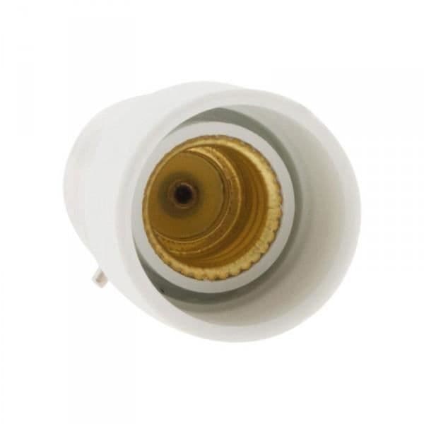 Sockeladapter - Zenitech - B.22 till E.14 - Svart - 250V - 100W