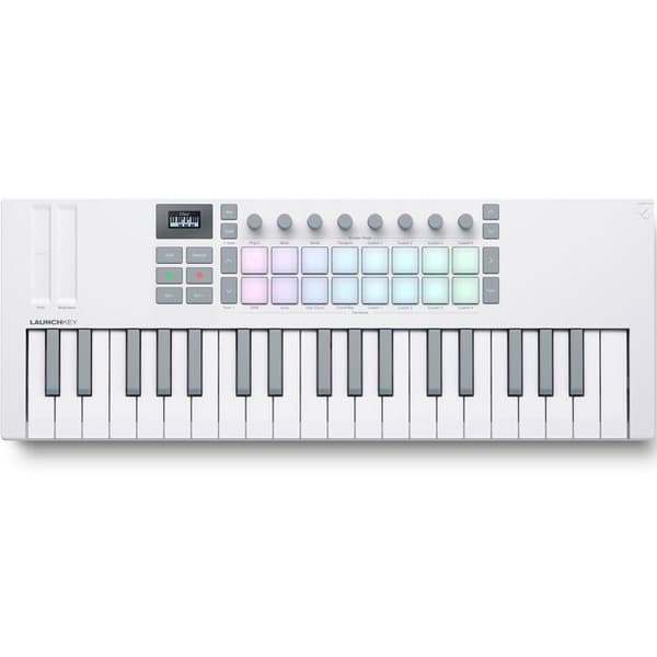 Novation Launchkey Mini 37 MK4 Vit Klaviatur