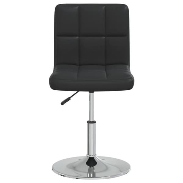 vidaXL Barpall Svart konstläder