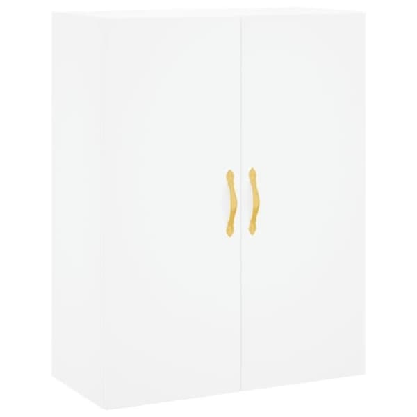 vidaXL Väggskåp Vit 69,5x34x90 cm 828404