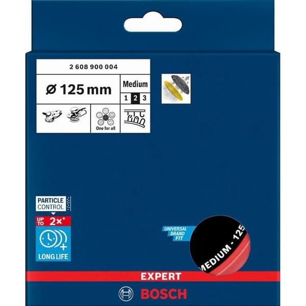 BOSCH Expert Multihole Universal slipskiva - Ø 125 mm - Medium - 2608900004