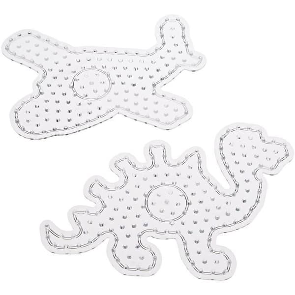 HAMA Maxi Sachet MM Plate Dinosaur And Plane