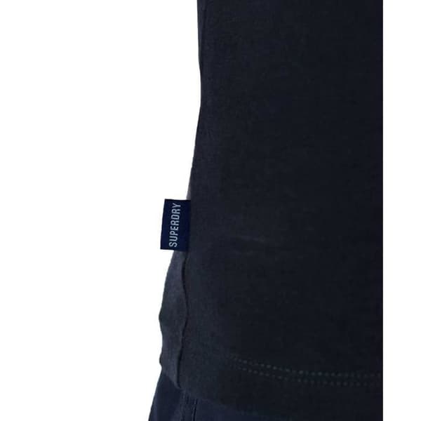 Superdry Herrlinne - Enfärgad - Regular Fit - Utan Ärmar - Mörkblå