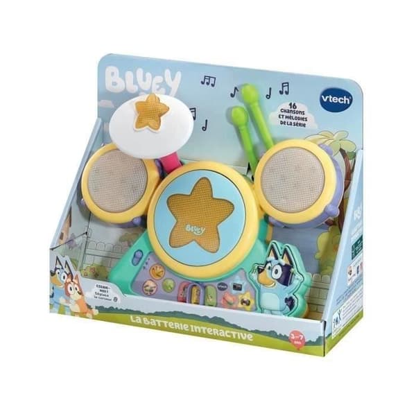 VTECH - BLUEY - DEN INTERAKTIVA BATTERIET - Flerfärgad