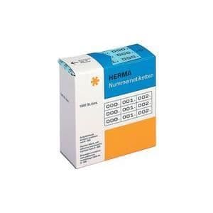 HERMA numreringsetiketter 0-999, 10 x 22...