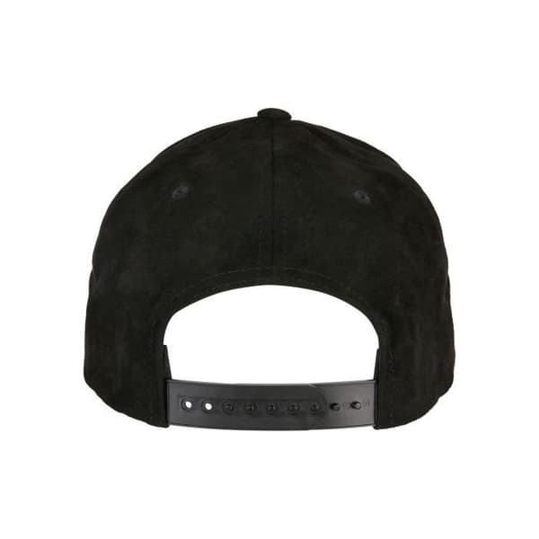 Flexfit snapback keps i mockaskinn - svart - TU